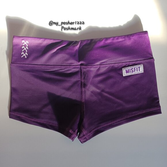 𝗠𝗜𝗦𝗙𝗜𝗧 𝗔𝗧𝗛𝗟𝗘𝗧𝗜𝗖𝗦 Compression Shorts S 🟣 ṚÄṚЁ - Picture 5 of 11
